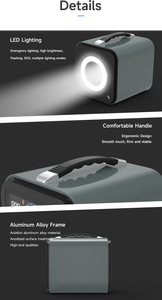 Entrepôt européen, livraison rapide de la station d'alimentation portable 300W, générateur solaire pour le camping en plein air, onde sinusoïdale pure - Product Image 3