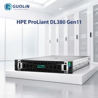 Server Rak HPE ProLiant DL380 Gen11 2U Dual Intel Gold 6526Y Generasi ke-5 32GB DDR5 8SFF Komputasi AI Berkinerja Tinggi Tersedia