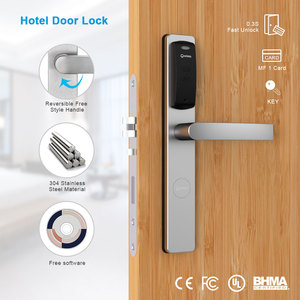 CE Certified for E3064P Smart Hotel Locking System Stainless Steel Anti-theft RFID Card /Zigbee Door <b>Lock</b> E3064P E3064P CE Xerti - Product Image 4