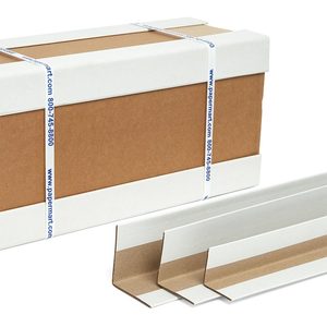 Không Thấm Nước Phân Hủy Sinh Học V-Hình Dạng Cứng Giấy Pallet Vận Chuyển Sóng Cạnh Bảo Vệ Các Tông Góc Bảo Vệ Cho Thùng Carton - Product Image 3