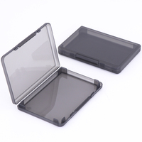 Estuche Delgado para Tarjetas SUNSHING, Caja de Almacenamiento Transparente para Tarjetas de Crédito, Estuche para Tarjetas de Membresía y Coleccionables