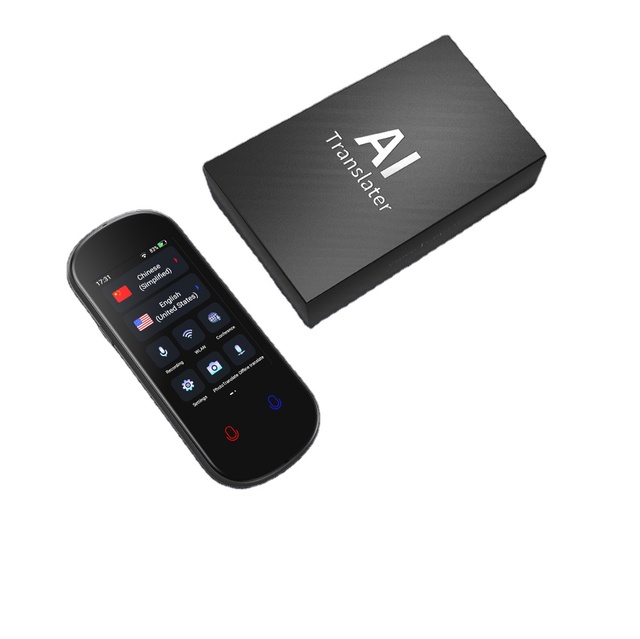2024 Trendy High Quality 137 Online 17 Offline Languages Smart Portable Voice Translator for IOS Android Smart Phone