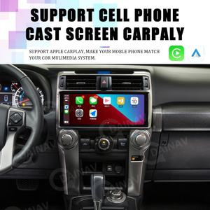 Autoradio 12,3 pouces pour Toyota 4 Runner 2009 2010 2011 2012-2019 Android 10 Récepteur stéréo de voiture Lecteur multimédia GPS Carplay - Product Image 2