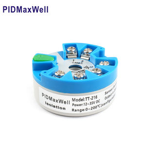 Наголовный интеллектуальный датчик температуры TT-216, универсальный вход, RTD Pt100, выход 4-20 мА, программируемый через ПК и Android-телефон - Product Image 2