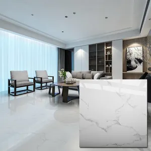 Factory china ivory colored vitrified ceramic floor tiles in china white carrara marble tile flooring in pakistan
