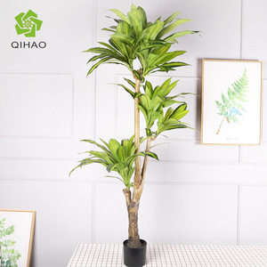 Bonsái Artificial de Madera de Hierro Brasileña QIHAO de 1.47m y 1.8m, Plantas Decorativas de Interior con Hojas de Alta Simulación para Decoración del Hogar - Product Image 2