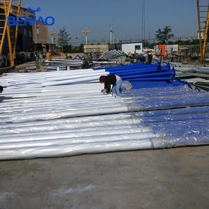 Ampiamente usato 7m rotondi di illuminazione solare esterna pali in acciaio zincato con traffico autostradale Design e circuiti - Product Image 6