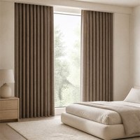 Parce que les rideaux occultants de luxe sur mesure Win, au design moderne, motorisés électriquement, avec cantonnières, pour salon, sont un excellent choix.