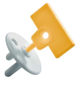 Prises de sécurité européennes en plastique pour la maison avec clé amovible pour les enfants de 6 mois à 4 ans - Product Image 1