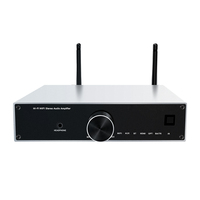 Amplificateur de puissance stéréo Hi-Fi Cloudyx CL-250W avec WiFi double bande 5.0 pour entrée AUX 5.0, haute puissance 2x100W, audio domestique en métal