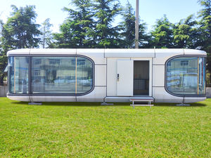 Capsule spatiale tout-en-un Living Pod pour le <span class=keywords><strong>logement</strong></span> étudiant ou les projets communautaires avec panneau sandwich et matériaux en acier - Product Image 2
