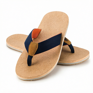 Sandalias de Playa con Suela de Corcho, Transpirables, Antideslizantes, para Verano y Exteriores - Product Image 1