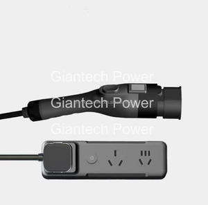 Adaptateur V2L Type 2 AC 16A 220V Dé<span class=keywords><strong>chargeur</strong></span> <span class=keywords><strong>de</strong></span> voiture électrique avec prise Adaptateur <span class=keywords><strong>de</strong></span> <span class=keywords><strong>chargeur</strong></span> Type 2 <span class=keywords><strong>pour</strong></span> les voitures électriques standard européennes - Product Image 4