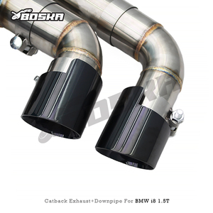 Échappement Catback Personnalisé pour BMW I8 1.5T 2014-2019 en Acier Inoxydable avec Système de Contrôle de Valve et Silencieux à Flux Libre - Product Image 6