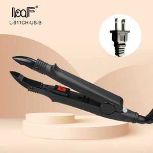 Loof Professional a B C Keratin Hot Blend Control Extensiones de cabello Herramientas <span class=keywords><strong>para</strong></span> poner Thermo Hair Extension Iron Machine - Product Image 1
