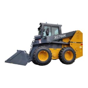 प्रसिद्ध ब्रांड स्किड स्टीड लोडर xc760k 1.1टन रेटेड लोड 0.6m m m cid क्षमता 55.8kw पावर व्हील स्किड स्टीयरिंग लोडर - Product Image 1