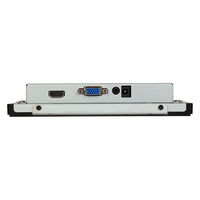 Monitor de Pantalla Táctil Industrial de 7 Pulgadas con Marco Abierto, HDMI, VGA, DVI, USB para Kiosco y Equipos de Autoservicio