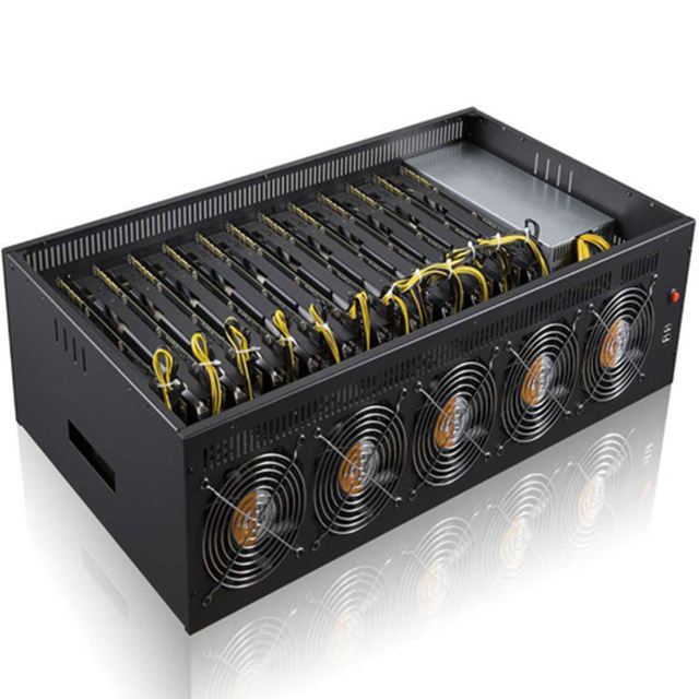 Hot Selling Chassis Gpu Server Case Machine With B250 D12P-D3 Motherboard GPU A2000 A4000 for Kaspa.NEXA