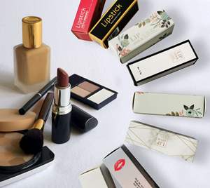 Venta al por mayor brillante Etiqueta Privada lápiz labial caja negro oro caja de embalaje CustomGift caja de embalaje - Product Image 4