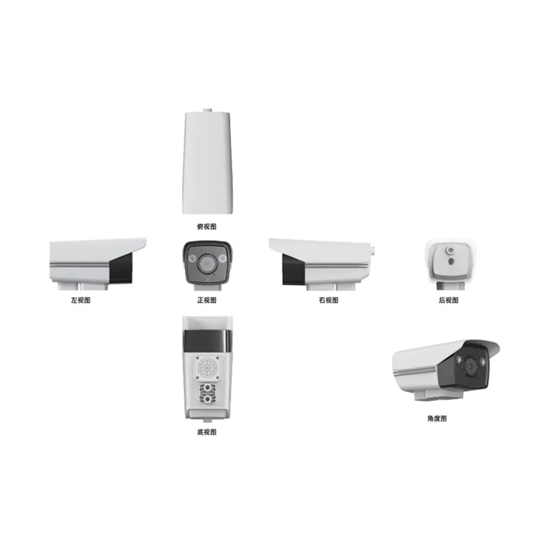 저렴한 스몰 사이즈 cctv 총알 케이스 ip66 방수 야외 실내 cctv 카메라 하우징 브래킷 세트