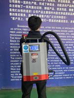 Machine de nettoyage laser à fibre Raycus 100W avec poignée