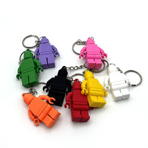 <span class=keywords><strong>Porte</strong></span>-clés <span class=keywords><strong>Lego</strong></span> mignon avec maillon de chaîne, figurine <span class=keywords><strong>Lego</strong></span>, divers cintres cadeaux, disponible en gros en stock - Product Image 3