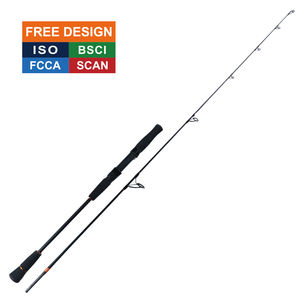 30t x-rắn sợi carbon 1 + 1 phần OEM jigging cần câu nhà sản xuất ISO BSCI chứng nhận tùy chỉnh Micro chậm jigging Rod - Product Image 1