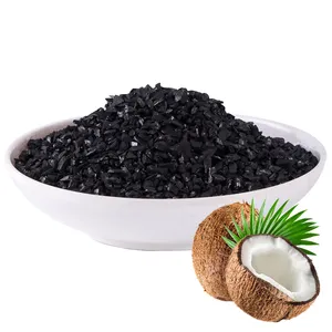 Grease Decoloring Coconut Shell Granular Activated Carbon Coconut Charcoal for Decolorization