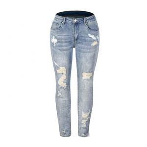 BH12 Designer di marca Custom da <span class=keywords><strong>donna</strong></span> Taille Haute Denim Wear Tipos De Telas Para <span class=keywords><strong>Cargo</strong></span> angosciato fidanzato Jogger Casual <span class=keywords><strong>donna</strong></span> <span class=keywords><strong>jeans</strong></span> - Product Image 4