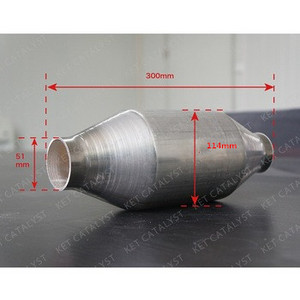 Ket euro1 để euro6 phổ tổ ong gốm Chất nền ba cách chất xúc tác xả xúc tác chuyển đổi cho xe ô tô động cơ - Product Image 3