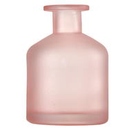 Bouteilles de diffuseur en verre givré rose, noir et blanc de 250 ml, vides et rechargeables, pour huiles essentielles
