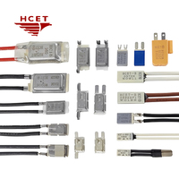 Interruptor de Temperatura con Termostato de Reinicio Manual HCET-B para Motores Eléctricos