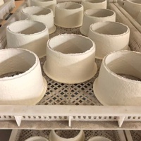 Joint d'isolation ignifuge en fibre céramique économique pour buse submergée de tundish de coulée continue