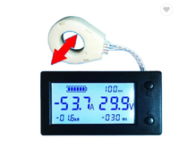 Monitor de Batería Digital DC300V 50A 100A 200A 400A, Voltímetro, Amperímetro, Medidor de Energía Solar, Sensor Hall 12V