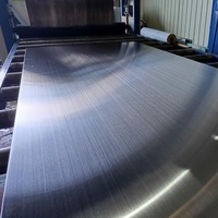 Tôle en acier inoxydable 316L 304 antidérapante, plaque gaufrée à carreaux 2B No.1 1219x2438mm pour la décoration de sols