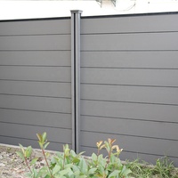 Accessoires de clôture en WPC, poteaux en bois plastique pour usage extérieur