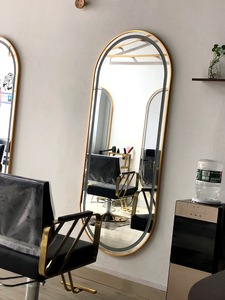 Modern <b>Barber</b> Shop Furniture <b>Set</b> Black Gold Hydraulic <b>Barber</b> Chair Shampoo Bed Salon Cabinet Complete Hair Salon Equipment - Product Image 2