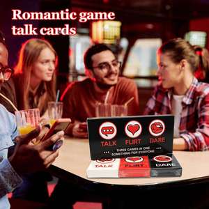 ギフトボックス入りトランプ3セット パーティーセックスゲーム 大人カップル向け寝室用おもちゃ 飲酒ゲーム エロティックカード - Product Image 2