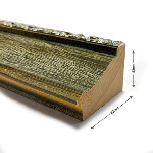 Trung Quốc cổ điển treo tường trang trí khung tranh gỗ rắn gỗ Retro cũ in hạt gỗ hình ảnh khung ảnh - Product Image 5