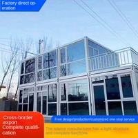 Dortoirs en conteneur sur place personnalisés Maisons résidentielles préfabriquées Maisons en conteneur mobile Villas de ménage Bureaux en acier