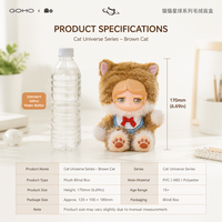 Peluche Kawaii de dessin animé, jouet en peluche personnalisé, poupée en peluche, animal en peluche pour boutique de cadeaux, vente en gros