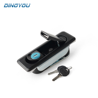 DINGYOU – Serrure de panneau antivol en alliage de zinc à clé, haute dureté, anti-corrosion, pour armoire de distribution (vente en gros)