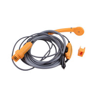 Douche mobile d'urgence portable, accessoires pour camping-car, ensemble de douche pour camping-car, accessoires de camping, pompe 12V 3A, capacité 3,5L/min, ABS