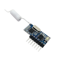 Récepteur Wifi 433mhz, module de réception 433RF, circuit de réception à 4 canaux, apprentissage du signal de haut niveau, décodage