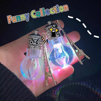 Pince à cheveux LED lumineuse en forme de bec de canard, accessoire photo pour fêtes et célébrations