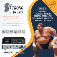 Sstrong TG- 4672 Récepteur Télévision Satellite Numérique Haute Définition WiFi COMBO Décodeur DVB-T2+S2