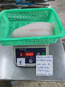 Filete de Pangasius Congelado Blanco Premium IQF de 10-12 cm, Bajo en Carbohidratos, Sin Aditivos, Marca VHFood, Paquete a Granel de Vietnam - Product Image 6