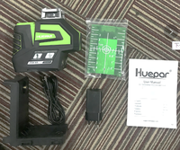 Niveaux laser verts Huepar 7211CG 360 à lignes croisées, auto-nivelants, rotatifs, pour extérieur