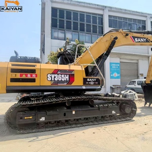 รถขุดตีนตะขาบ SANY SY365H มือสอง รถขุดขนาดใหญ่พร้อมเครื่องยนต์ Isuzu 6HK1 เครื่องจักรกลงานดิน อุปกรณ์ก่อสร้าง - Product Image 4