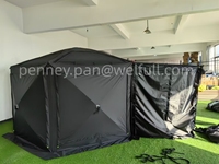 Auvent d'extérieur grand espace famille hayon Stable coupe-vent détachable tente de démarrage de voiture pour le Camping